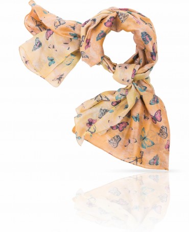 Палантин Женский SN-VINT.BUTFLY/YEL